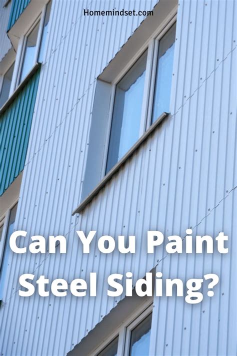 can metal house siding be painted|painting steel siding on house.